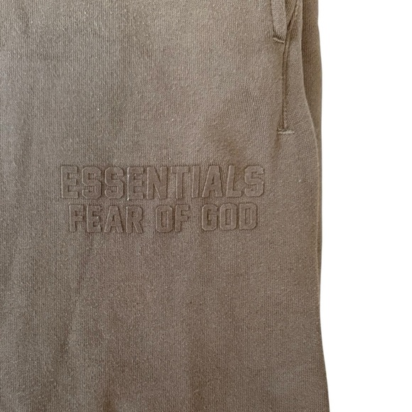 Fear of God Essentials Sweatpants Brown Size Small - Picture 4 of 8